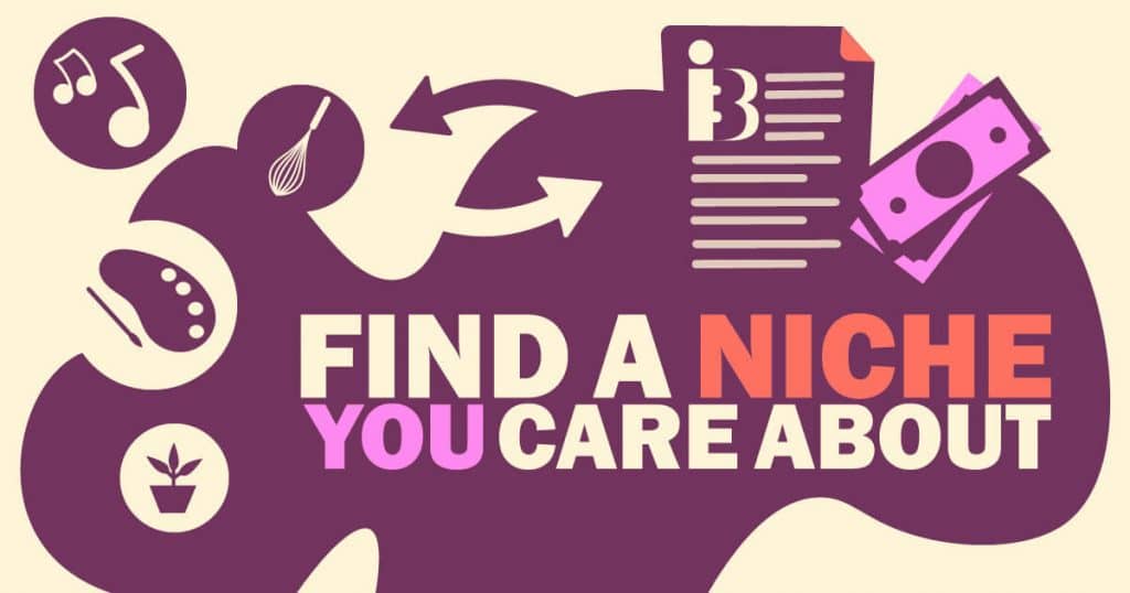Find a niche you care about