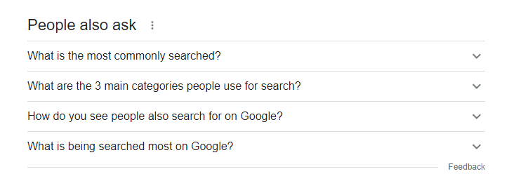 How people search