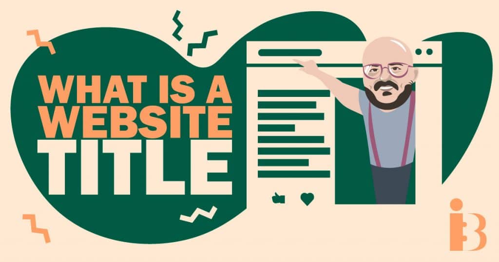 What is a website title?