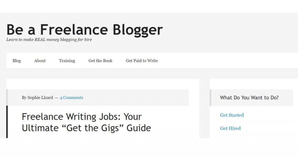 Be a Freelance Blogger