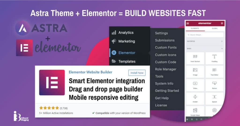 Astra Integrations with Elementor