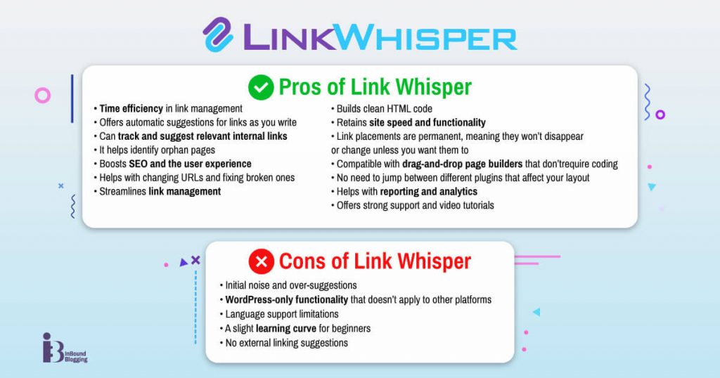 Link Whisper pros and cons