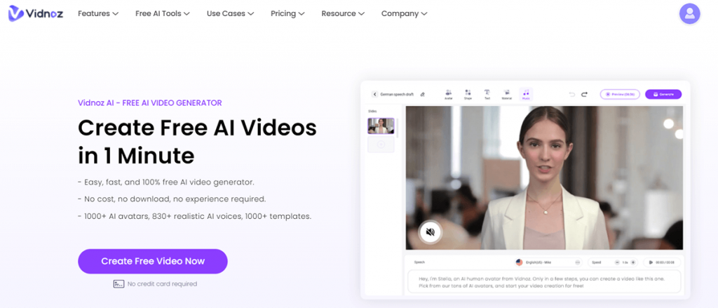 Vindoz for AI video creation