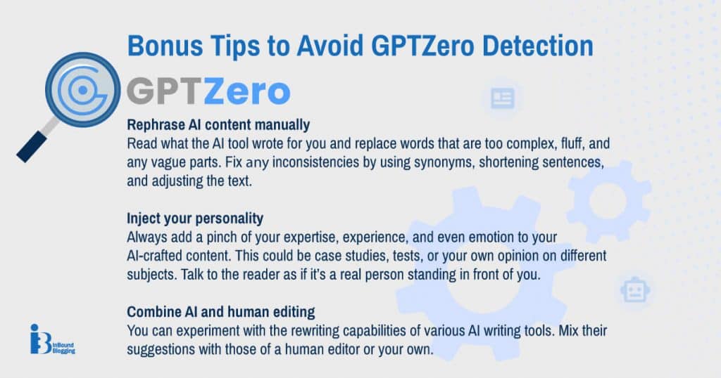 How to bypass GPTZero tips