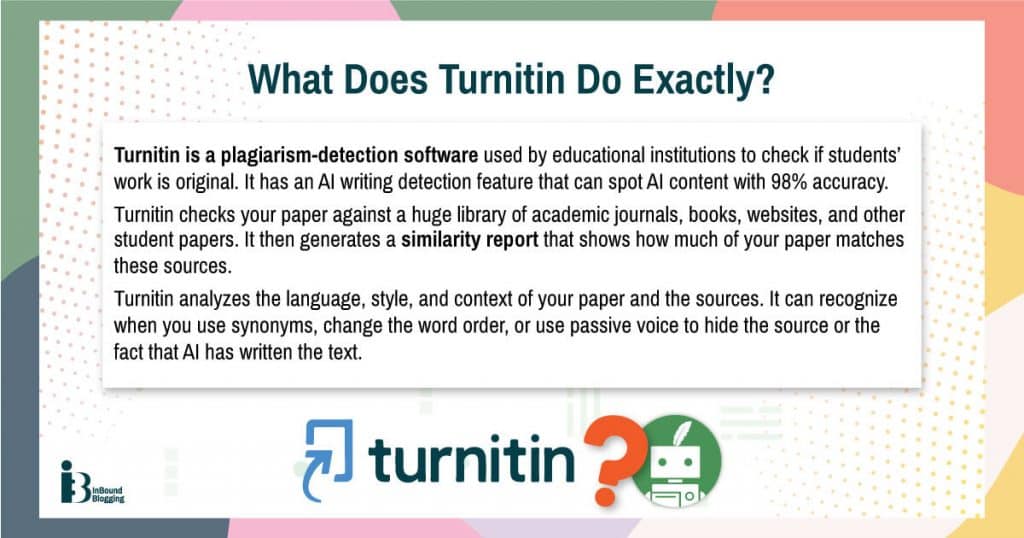 What does Turnitin do