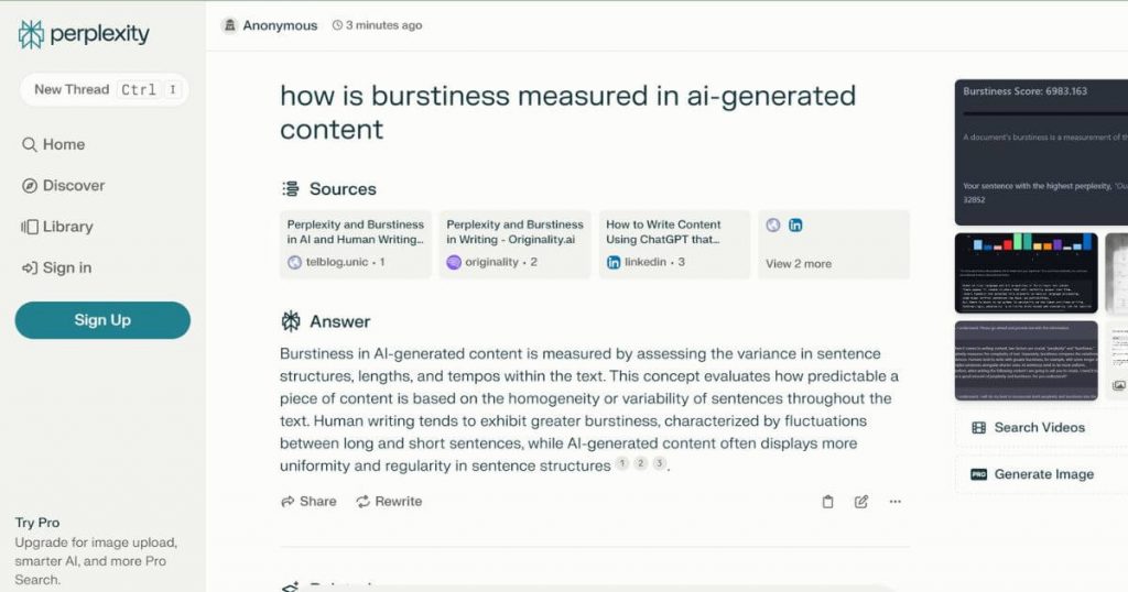 Measuring burstiness