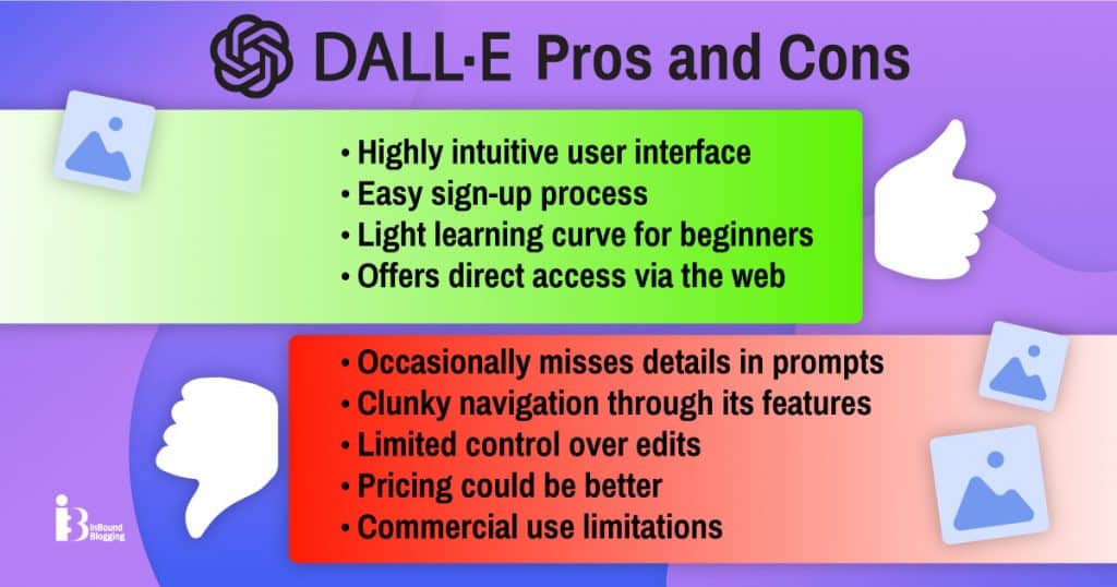 DALL-E pros and cons