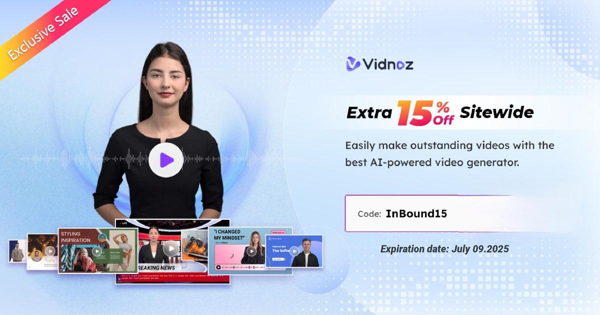 Vidnoz promo code