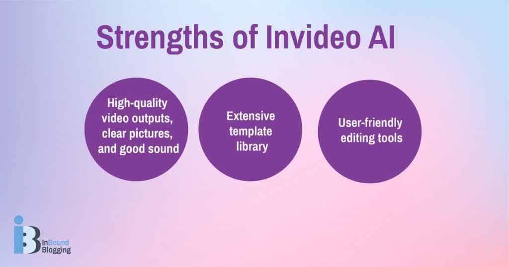 Strengths of Invideo AI